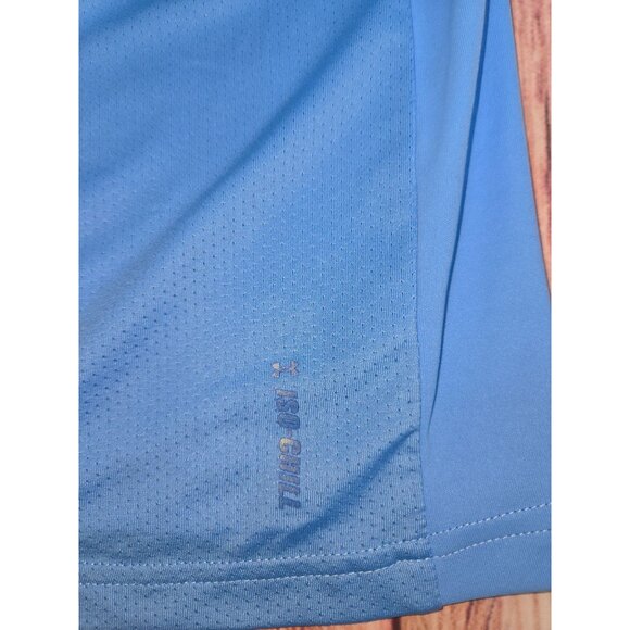 Under Armour Iso-Chill Loose Fit Hoodie Large Blue Patriotic Print - Picture 7 of 12